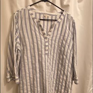 Talbots striped shirt